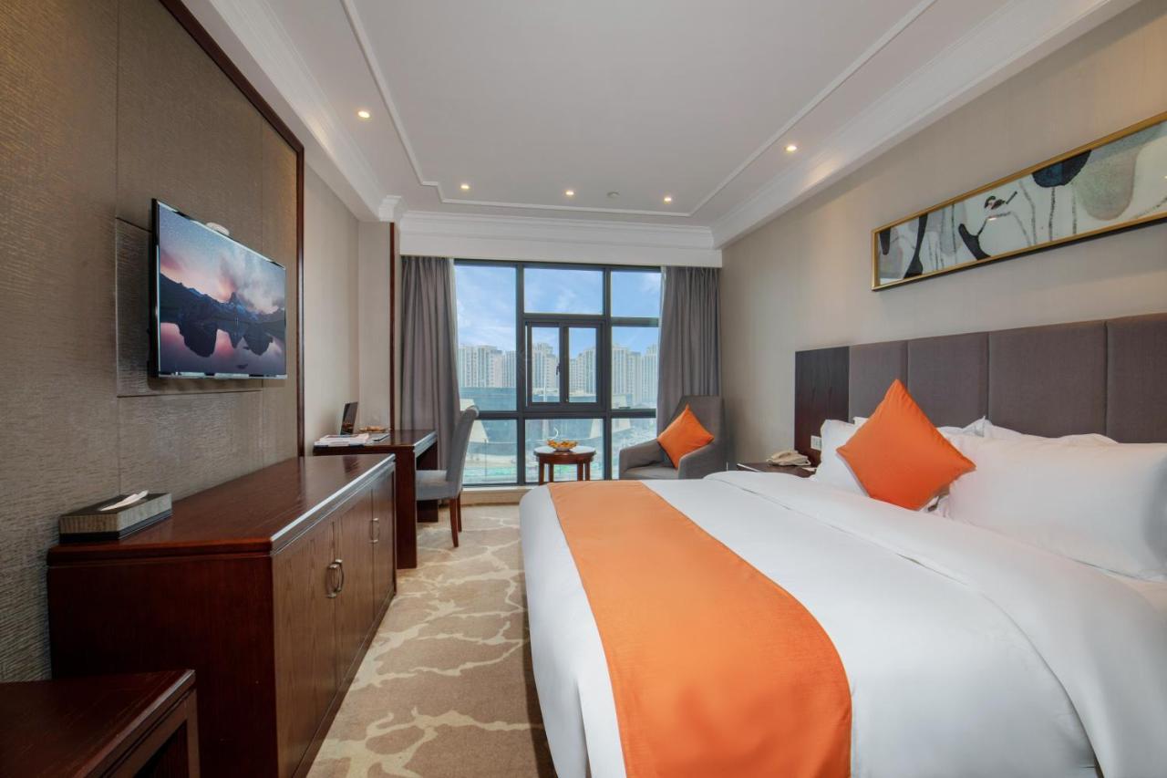 Huzhou Wealth Hotel Exterior foto