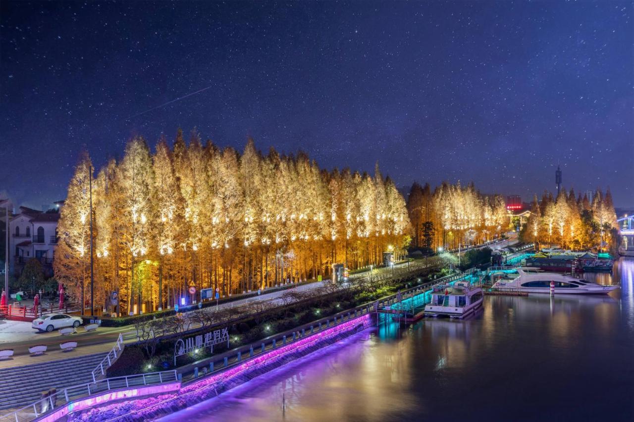Huzhou Wealth Hotel Exterior foto